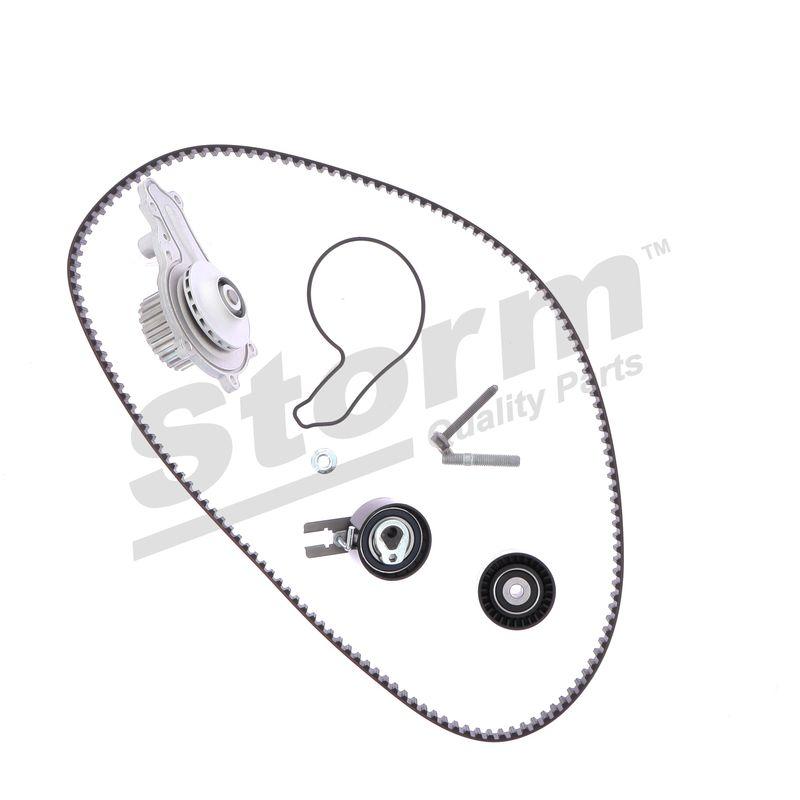 Pompe à eau + kit de courroie crantée STORM QUALITY PARTS 5550571KP