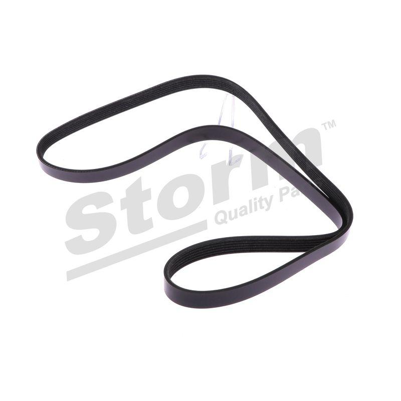 Courroie trapézoïdale à nervures STORM QUALITY PARTS STO6PK1438