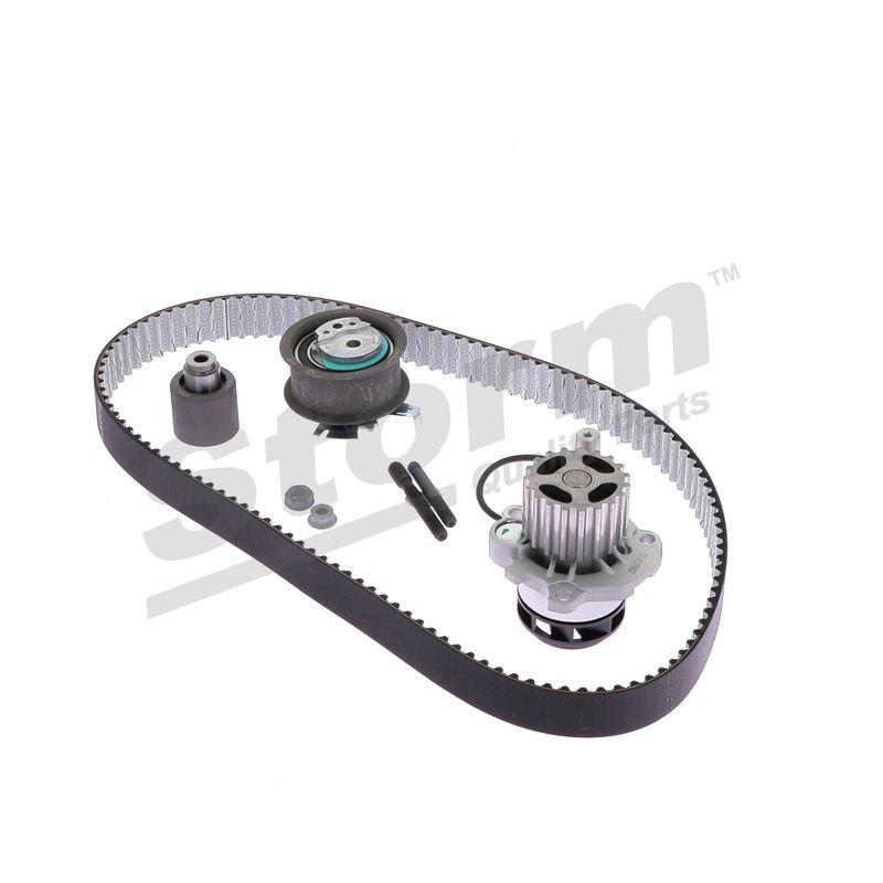 Pompe à eau + kit de courroie crantée STORM QUALITY PARTS 5550584KP