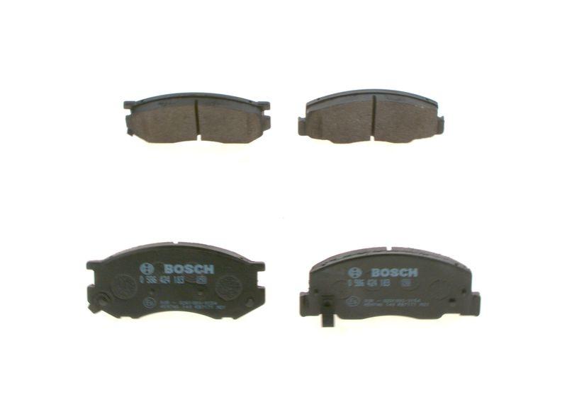 Kit de plaquettes de frein, frein à disque BOSCH 0986424183
