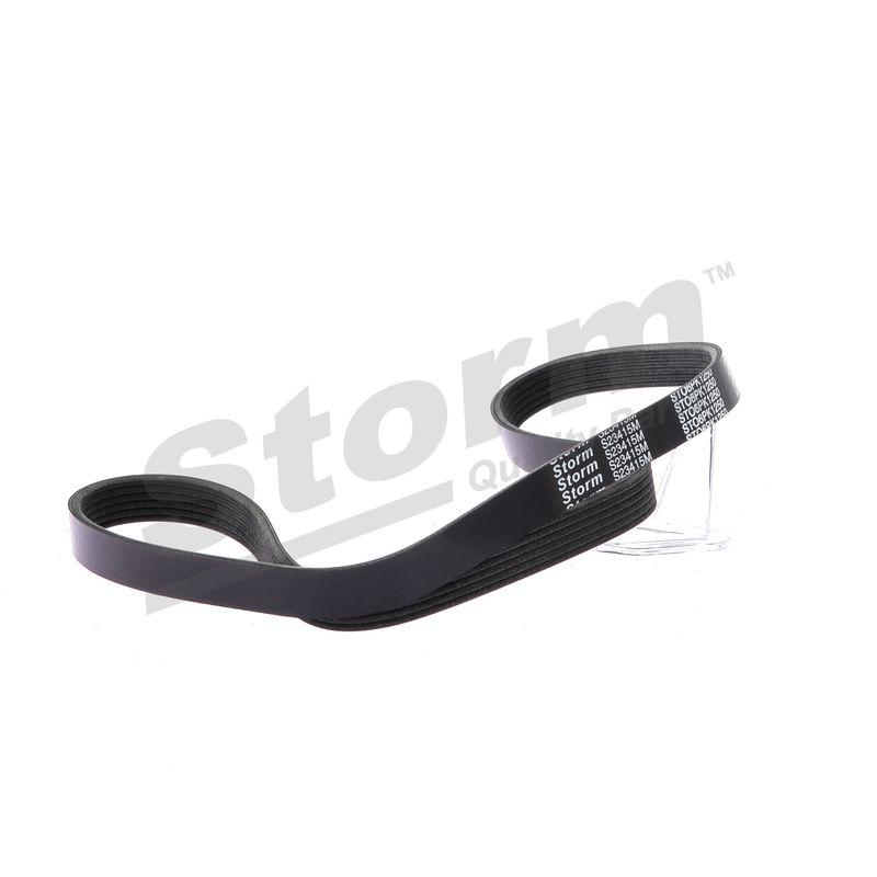 Courroie trapézoïdale à nervures STORM QUALITY PARTS STO6PK1250