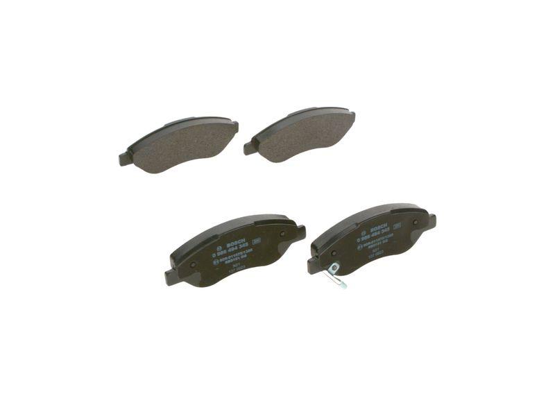 Kit de plaquettes de frein, frein à disque BOSCH 0 986 494 345