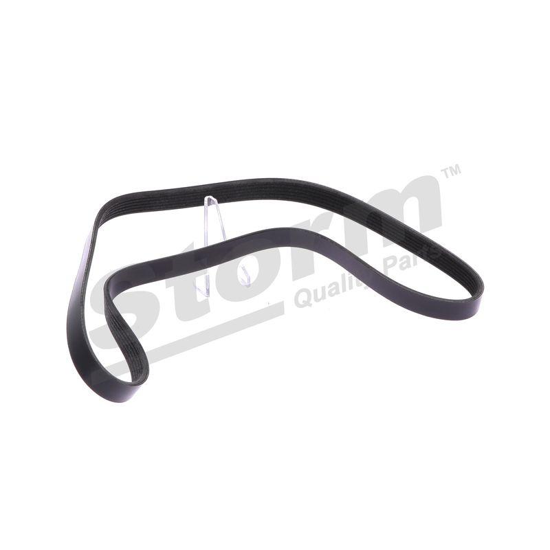 Courroie trapézoïdale à nervures STORM QUALITY PARTS STO6PK1095