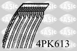 Courroie trapézoïdale à nervures SASIC 4PK613