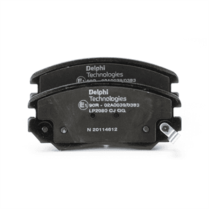 Kit de plaquettes de frein, frein à disque DELPHI LP2080