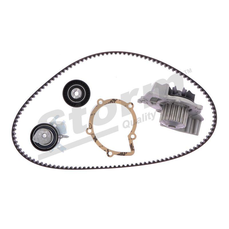 Pompe à eau + kit de courroie crantée STORM QUALITY PARTS 904595KP