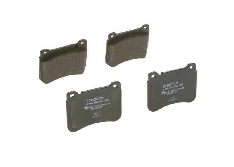 Kit de plaquettes de frein, frein à disque BOSCH 0 986 494 166