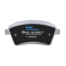 Kit de plaquettes de frein, frein à disque DELPHI LP5017EV