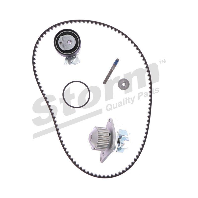Pompe à eau + kit de courroie crantée STORM QUALITY PARTS 904464KP