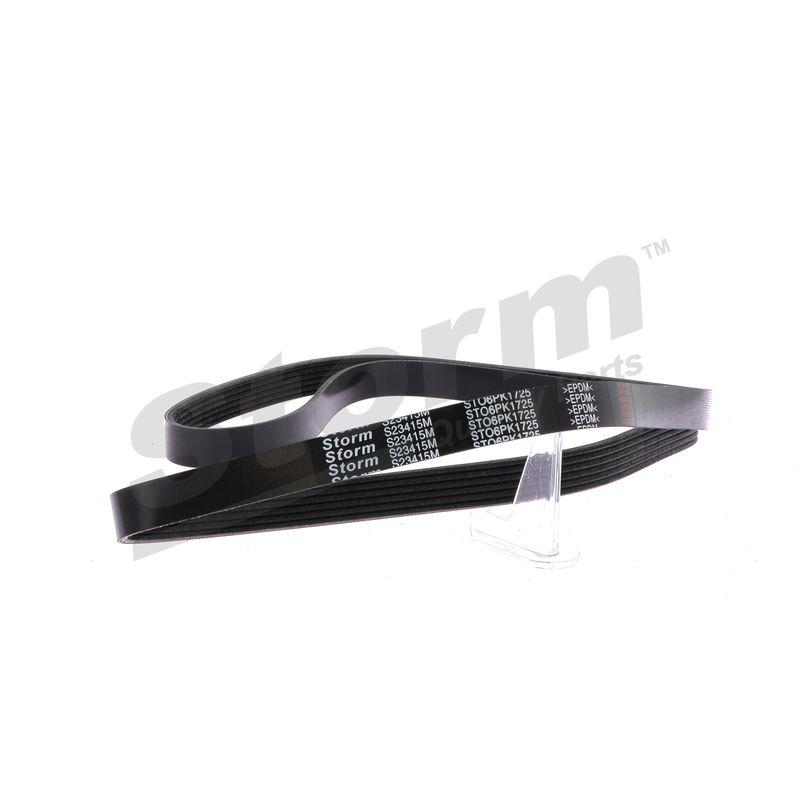 Courroie trapézoïdale à nervures STORM QUALITY PARTS STO6PK1725