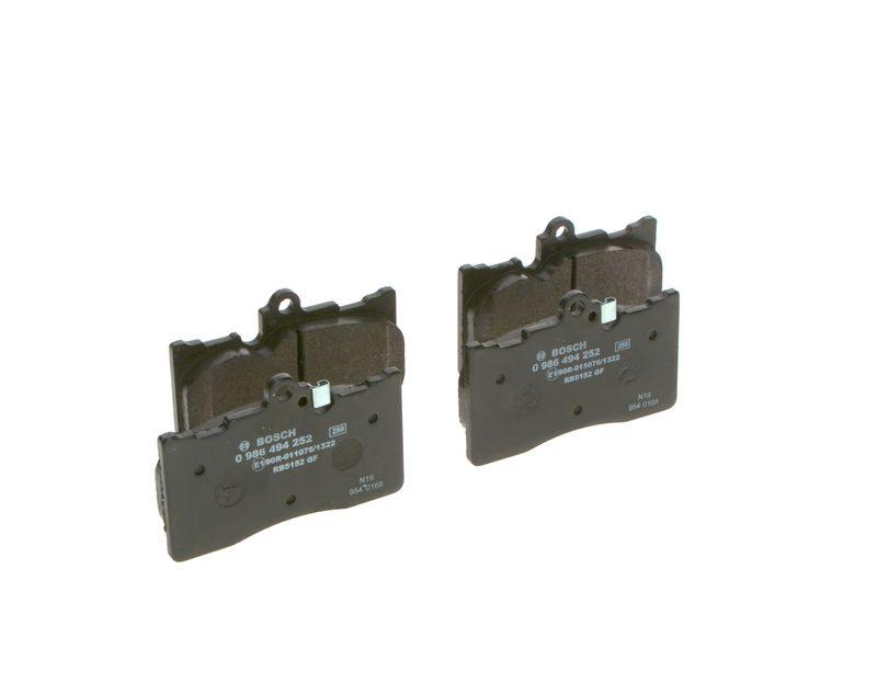 Kit de plaquettes de frein, frein à disque BOSCH 0 986 494 252