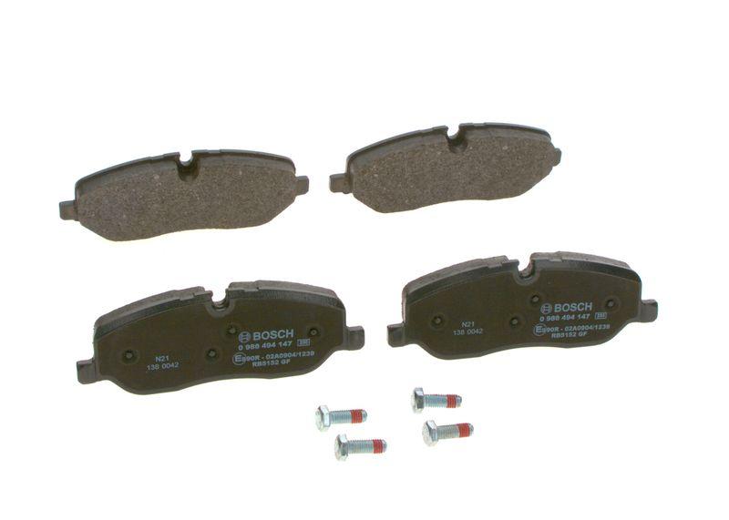 Kit de plaquettes de frein, frein à disque BOSCH 0 986 494 147