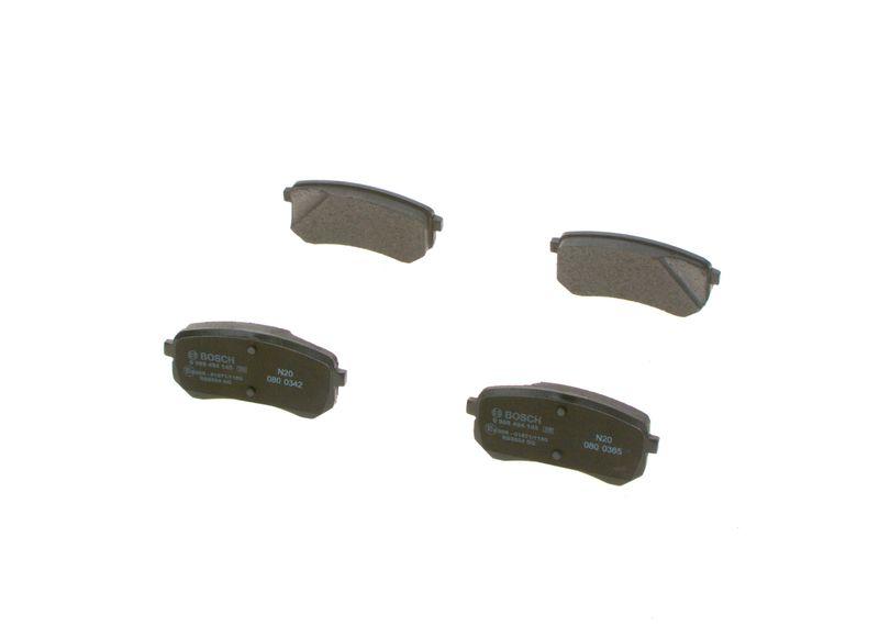 Kit de plaquettes de frein, frein à disque BOSCH 0 986 494 145