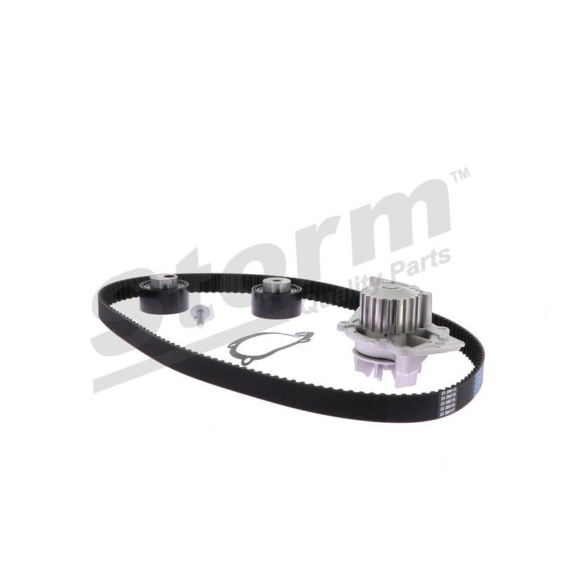 Pompe à eau + kit de courroie crantée STORM QUALITY PARTS 5550566KP