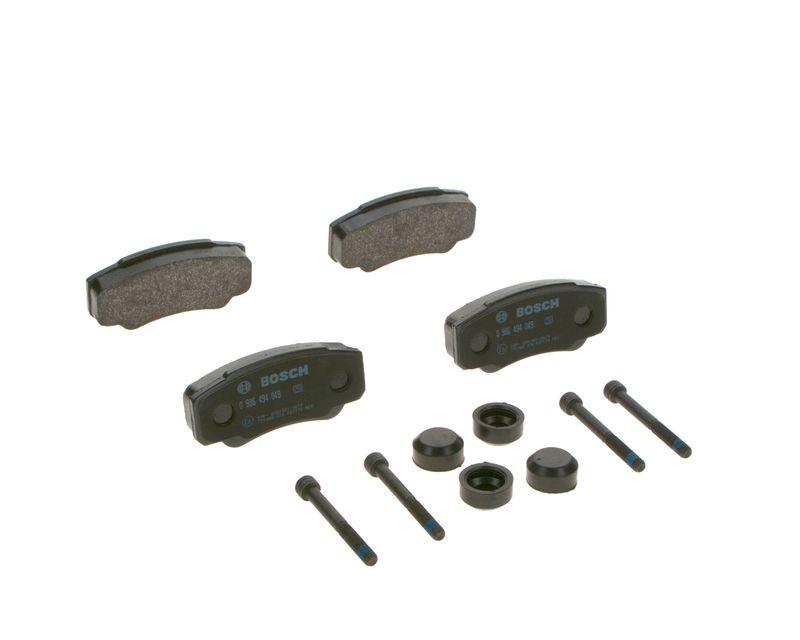 Kit de plaquettes de frein, frein à disque BOSCH 0 986 494 049