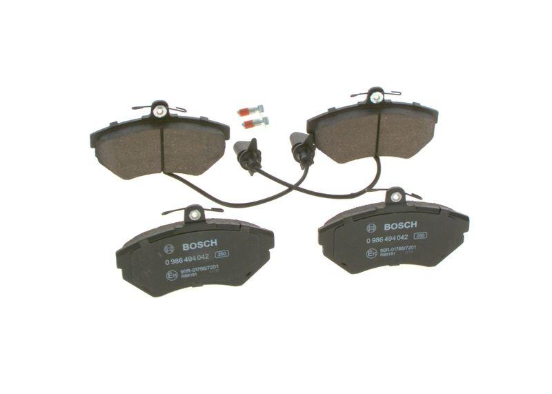 Kit de plaquettes de frein, frein à disque BOSCH 0 986 494 042