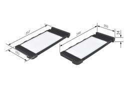 Filtre, air de l'habitacle BOSCH 1987432118
