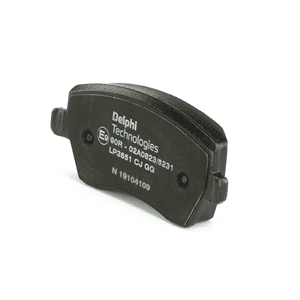 Kit de plaquettes de frein, frein à disque DELPHI LP3551