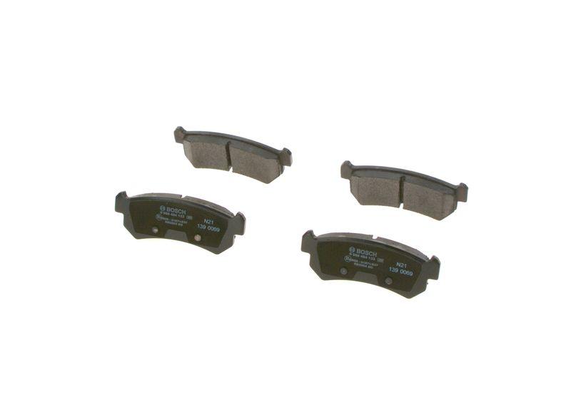 Kit de plaquettes de frein, frein à disque BOSCH 0 986 494 133