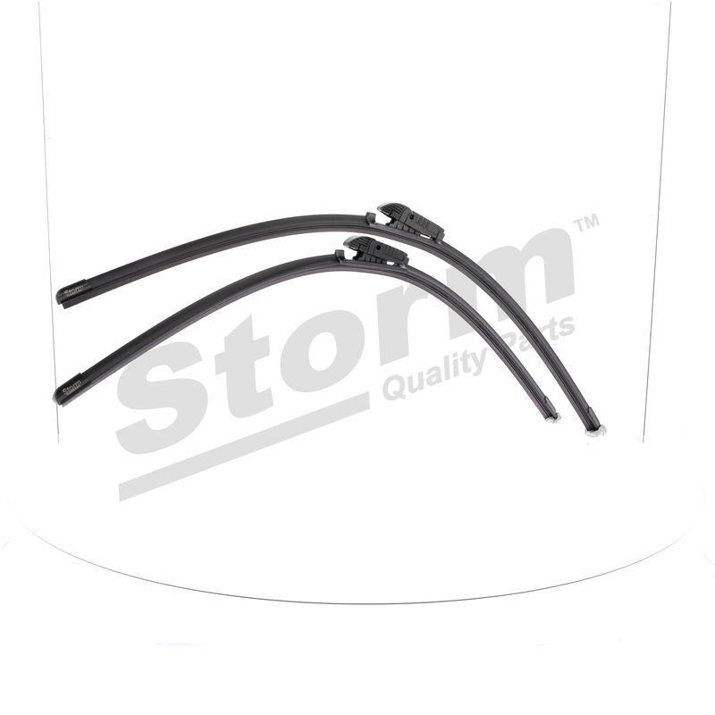 Balai d'essuie-glace STORM QUALITY PARTS STO700700PLAT