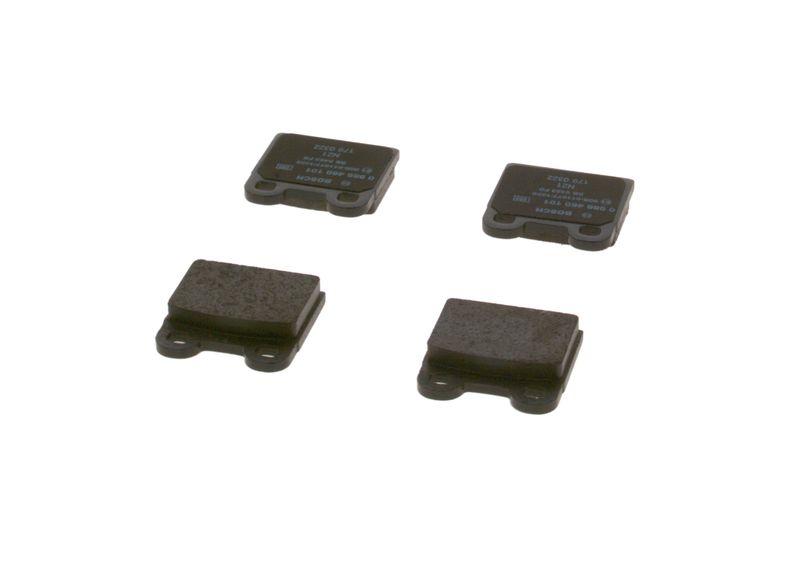 Kit de plaquettes de frein, frein à disque BOSCH 0 986 460 101