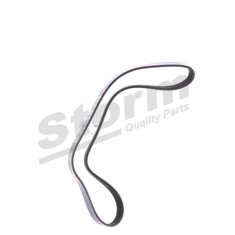 Courroie trapézoïdale à nervures STORM QUALITY PARTS STO6PK1013