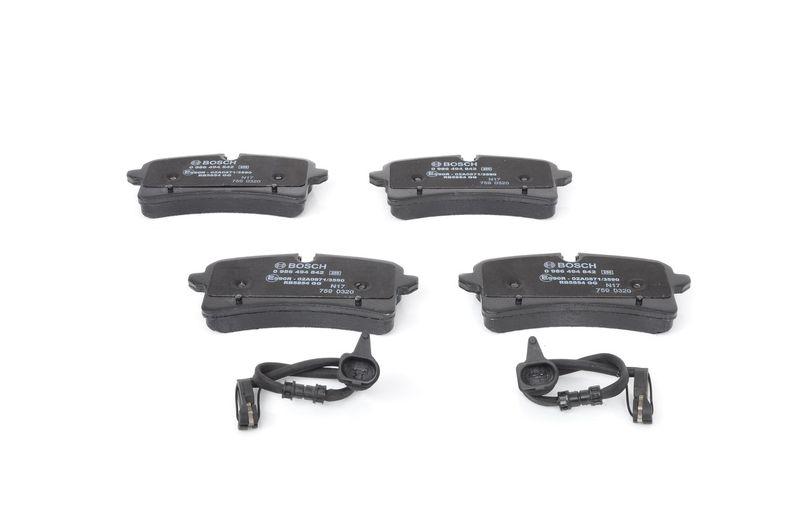 Kit de plaquettes de frein, frein à disque BOSCH 0986494842