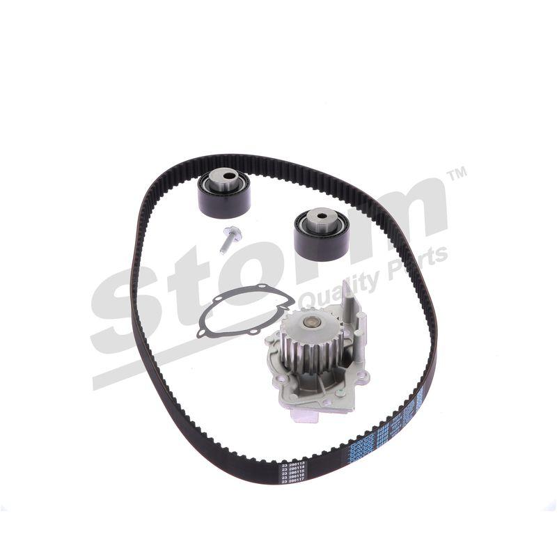 Pompe à eau + kit de courroie crantée STORM QUALITY PARTS 5550566KP