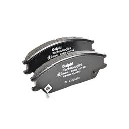 Kit de plaquettes de frein, frein à disque DELPHI LP704