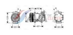 Compresseur, climatisation AVA QUALITY COOLING RTAK401