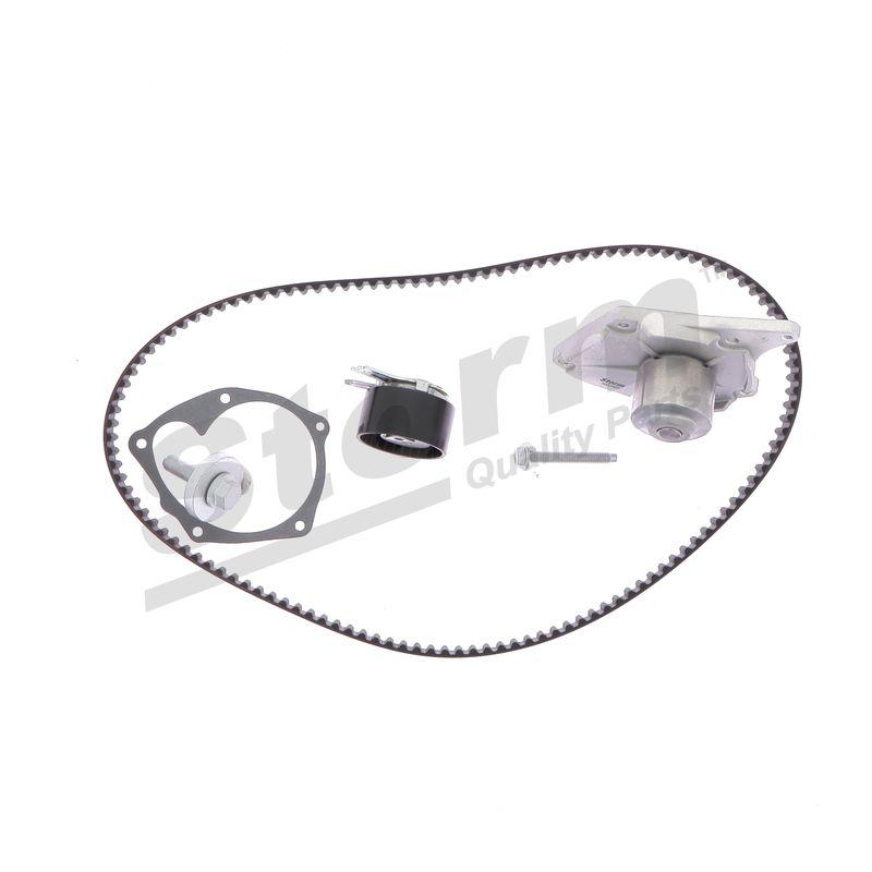 Pompe à eau + kit de courroie crantée STORM QUALITY PARTS 5550578KP