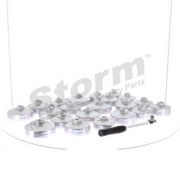Kit clé coiffe pour filtre à huile STORM QUALITY PARTS 555509