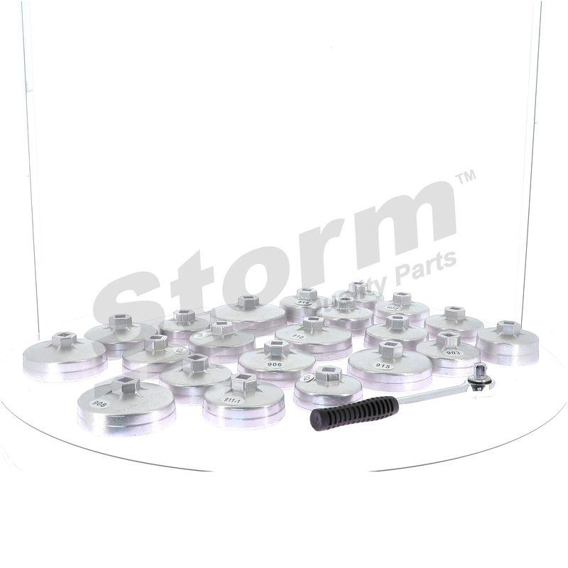 Kit clé coiffe pour filtre à huile STORM QUALITY PARTS 555509
