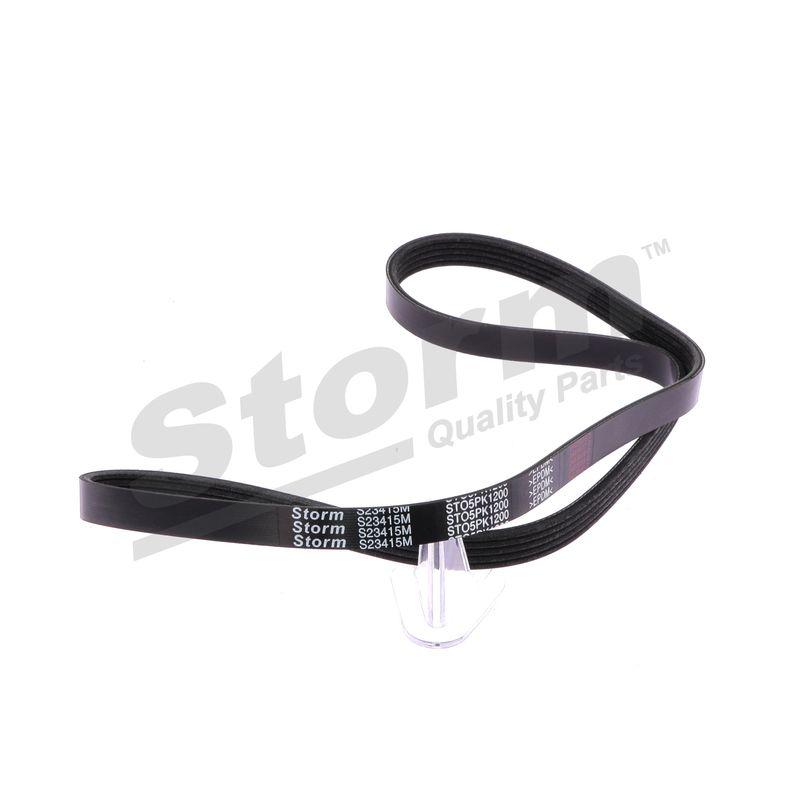 Courroie trapézoïdale à nervures STORM QUALITY PARTS STO5PK1200