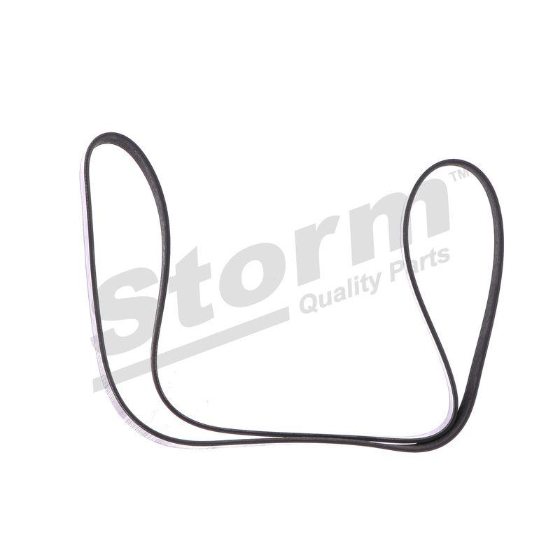 Courroie trapézoïdale à nervures STORM QUALITY PARTS STO6PK1563