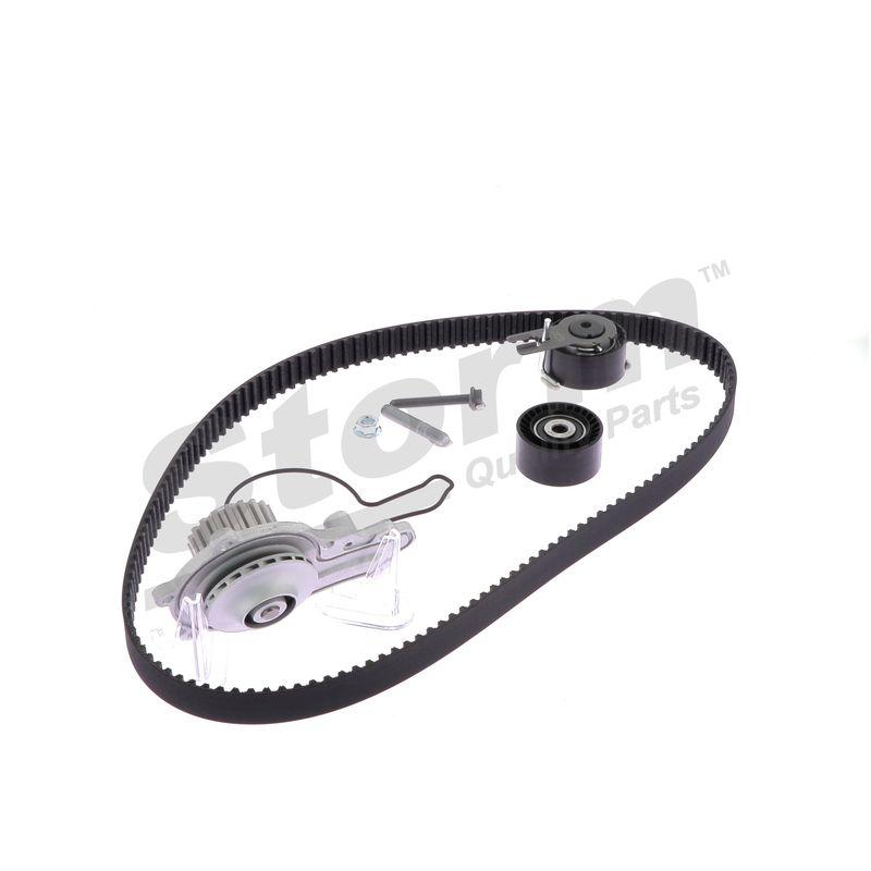 Pompe à eau + kit de courroie crantée STORM QUALITY PARTS 904487KP