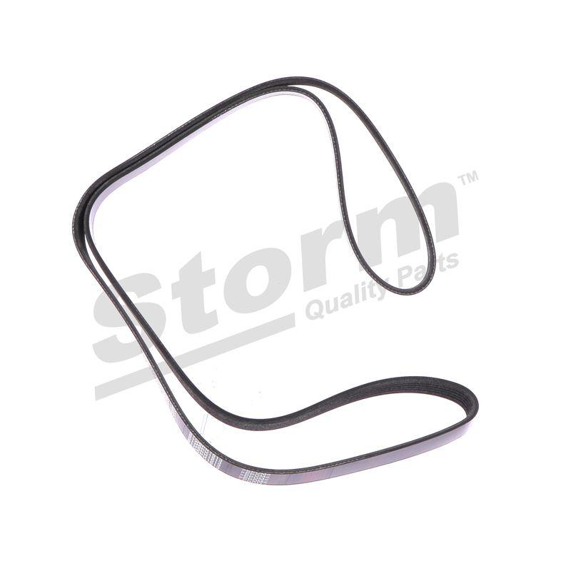 Courroie trapézoïdale à nervures STORM QUALITY PARTS STO6PK1613