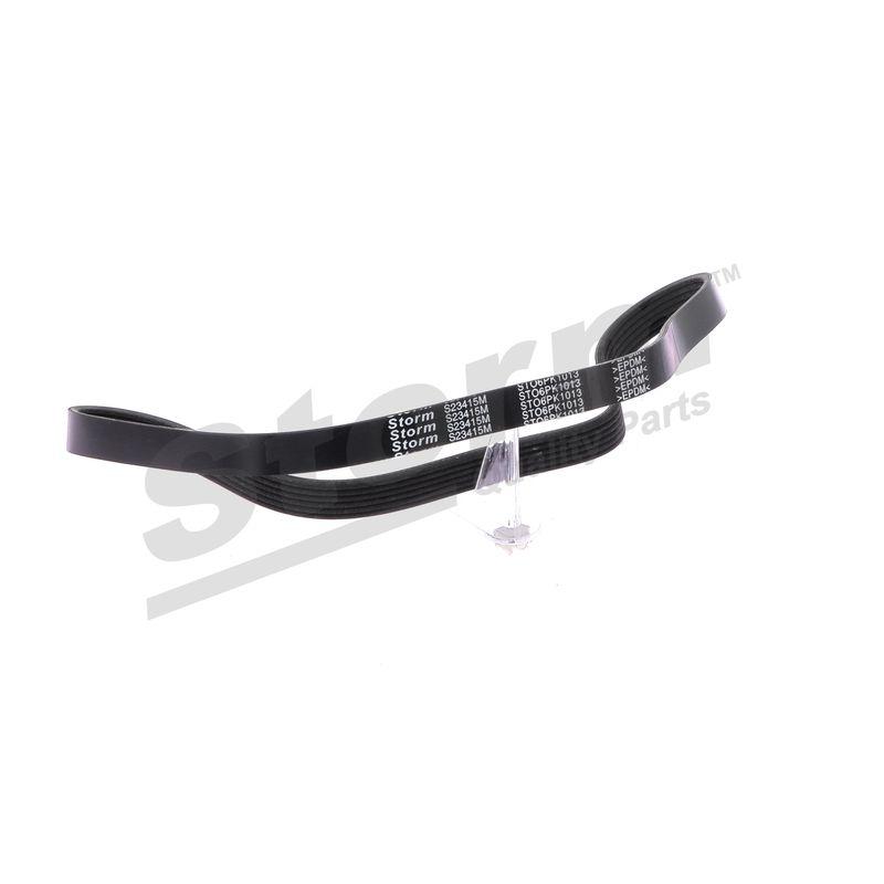 Courroie trapézoïdale à nervures STORM QUALITY PARTS STO6PK1013