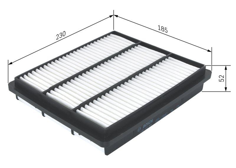 Filtre à air BOSCH 1 457 433 968