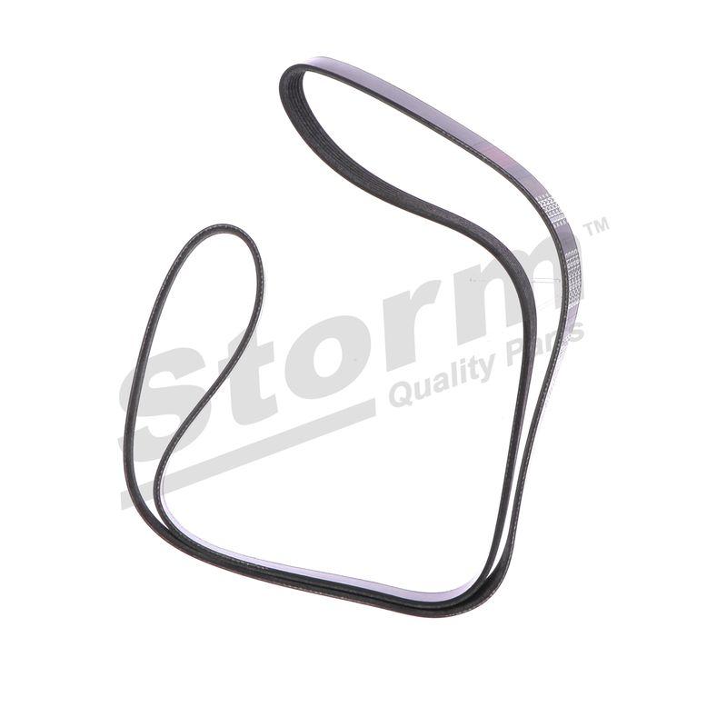 Courroie trapézoïdale à nervures STORM QUALITY PARTS STO6PK1613