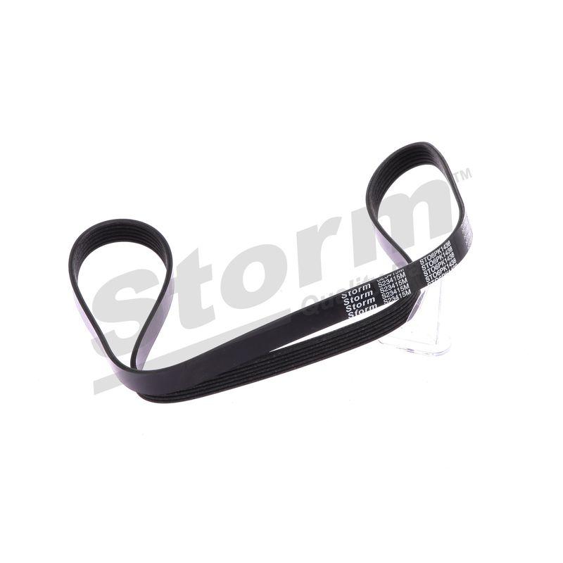 Courroie trapézoïdale à nervures STORM QUALITY PARTS STO6PK1438