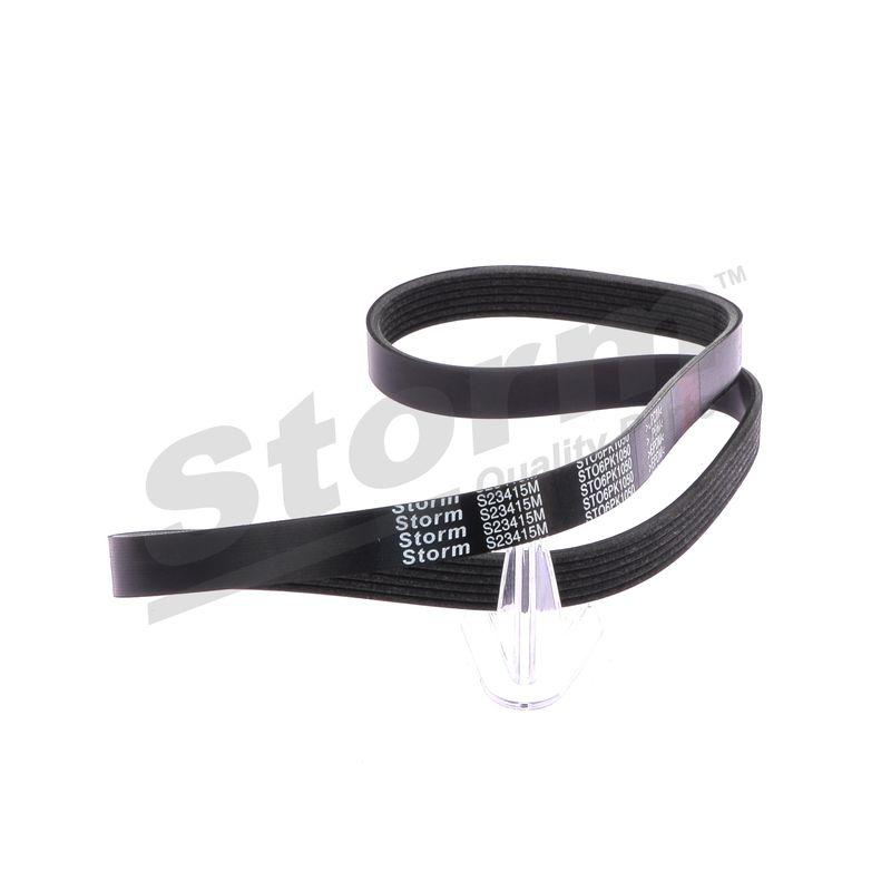 Courroie trapézoïdale à nervures STORM QUALITY PARTS STO6PK1050