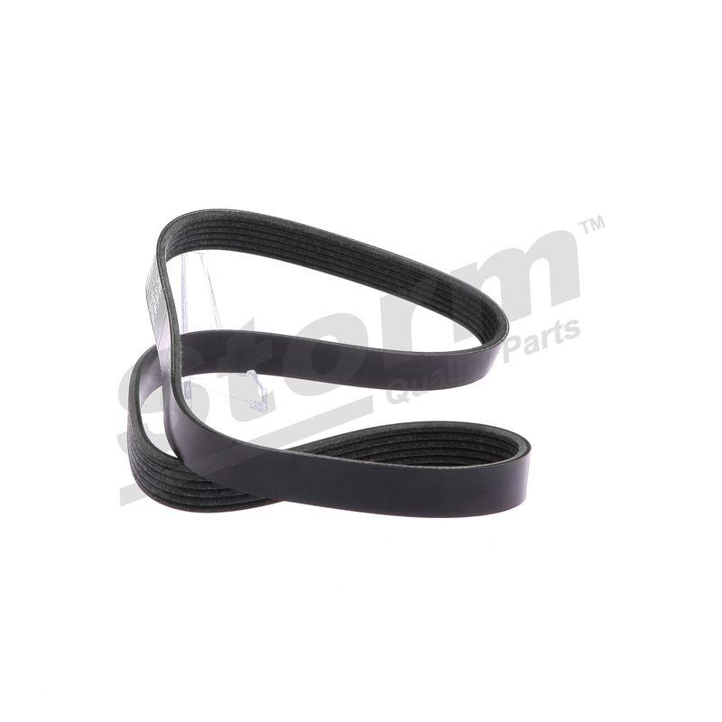 Courroie trapézoïdale à nervures STORM QUALITY PARTS STO6PK1050