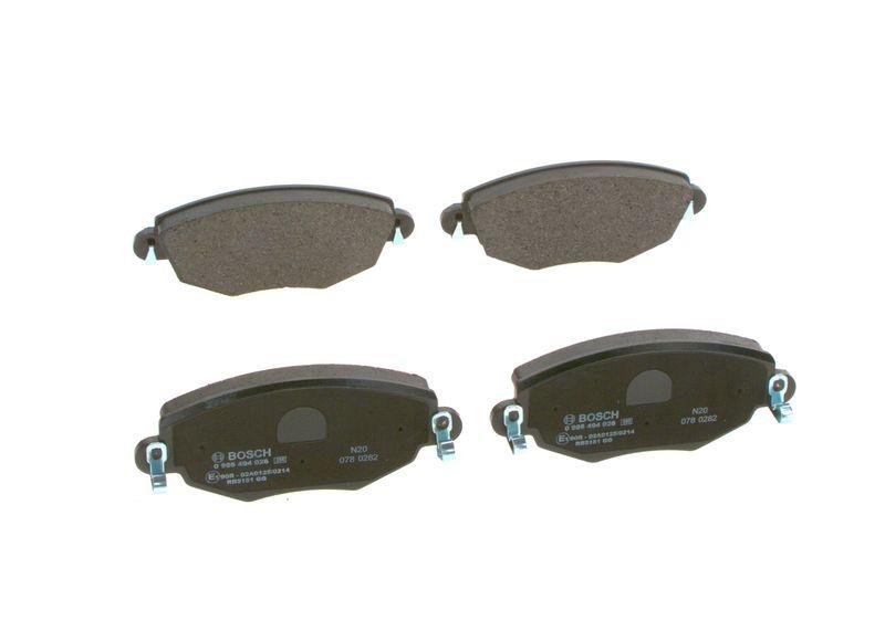 Kit de plaquettes de frein, frein à disque BOSCH 0 986 494 026