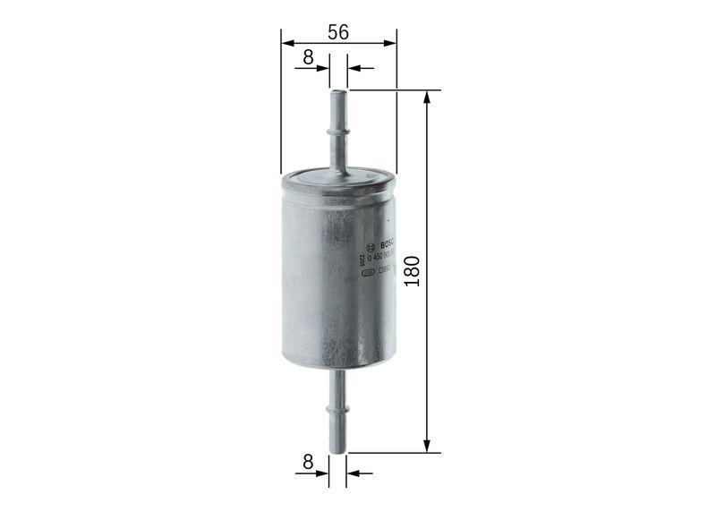 Filtre à carburant BOSCH 0 450 905 939
