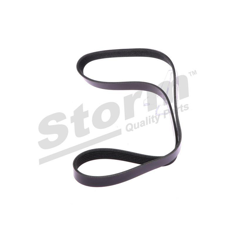 Courroie trapézoïdale à nervures STORM QUALITY PARTS STO6PK1153