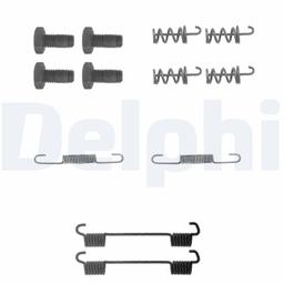 Kit d'accessoires, mâchoires de frein de stationnement DELPHI LY1104