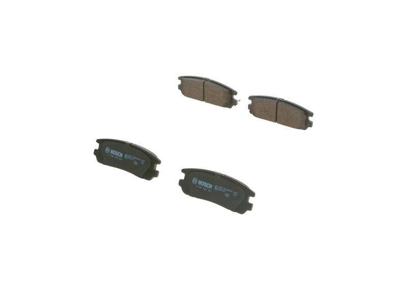Kit de plaquettes de frein, frein à disque BOSCH 0 986 424 367