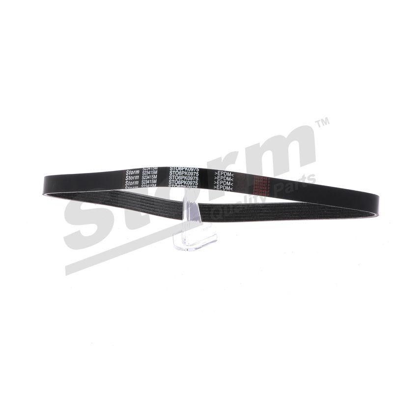 Courroie trapézoïdale à nervures STORM QUALITY PARTS STO6PK0975