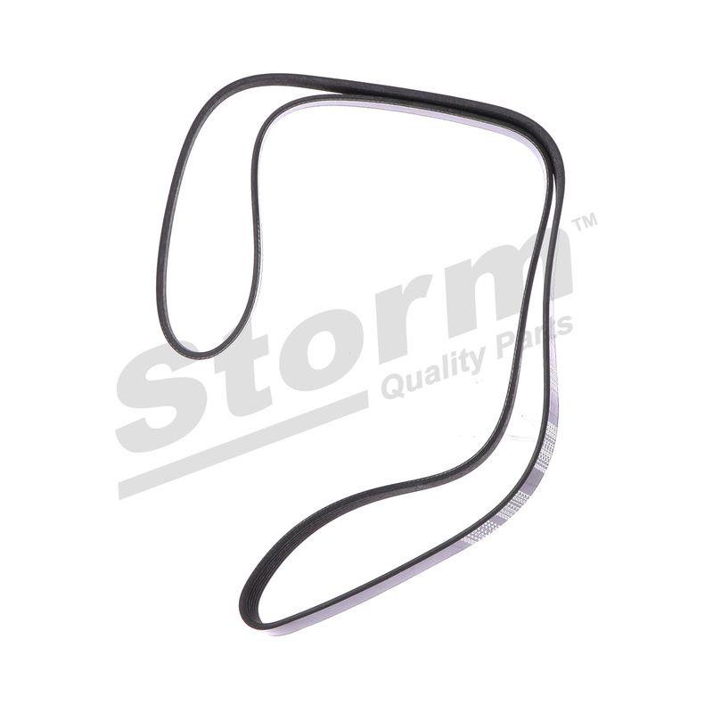 Courroie trapézoïdale à nervures STORM QUALITY PARTS STO6PK1688